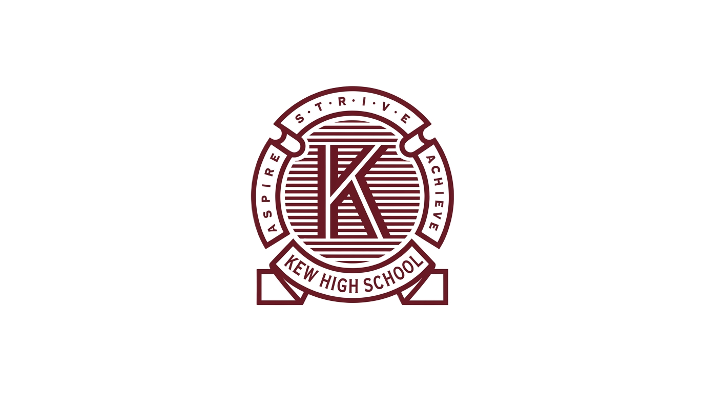 Kew High School logo